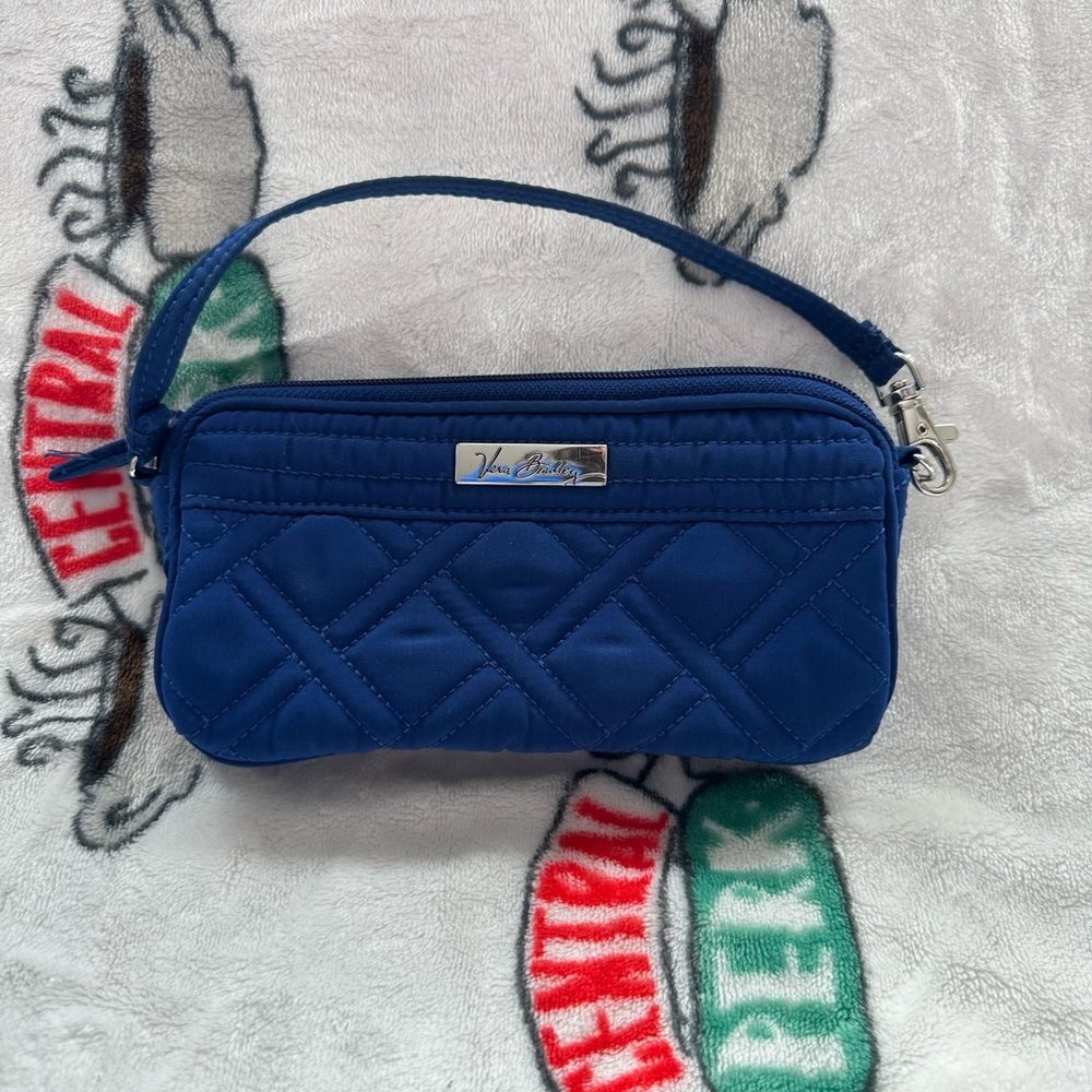 Vera Bradley Wristlet-Blue